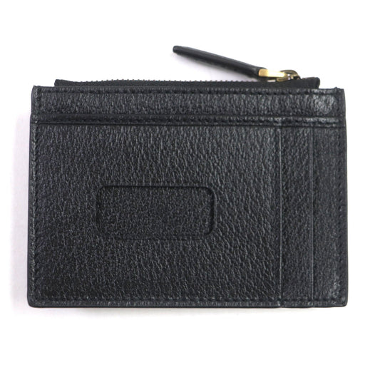 GUCCI Card Case 657589 leather black
