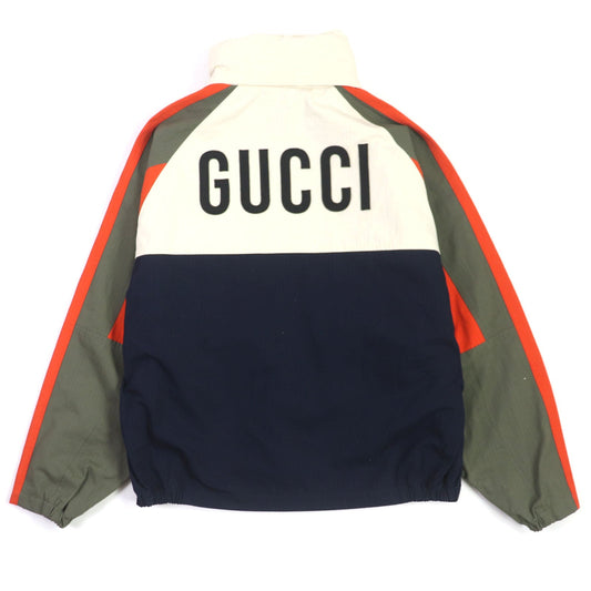 GUCCI 669142 Outer: 70% cotton, Outer: 30% nylon, Lining: 100% rayon, Applique: 100% polyester Multi mens 48 Used