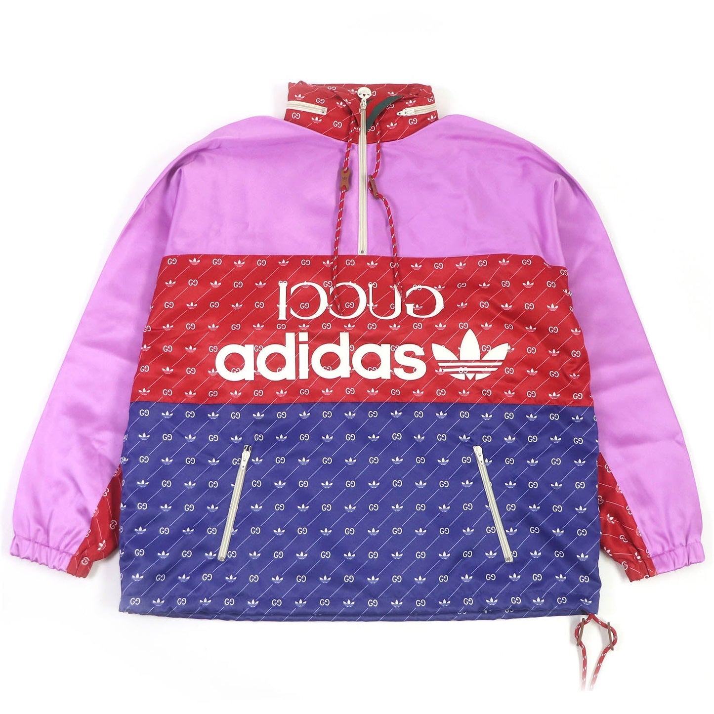 GUCCI Blouson 691429 Main: 100% acetate, Main: 100% polyester, Main: 100% nylon multicolor mens 50 Used