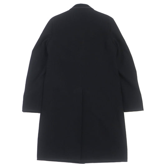 GUCCI Chester coat 488545 Outer: 100% wool, Lining: 100% rayon, Sleeve lining: 100% cupra, Embroidery: 100% metal fiber black DIY mens 46 Used