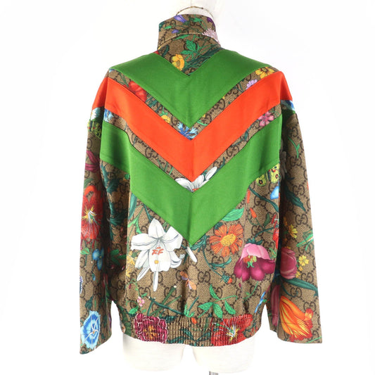 GUCCI 605443 Main: 61% polyester, Main: 39% cotton, Part: 55% polyester, Part: 45% cotton multicolor Women XXS Used