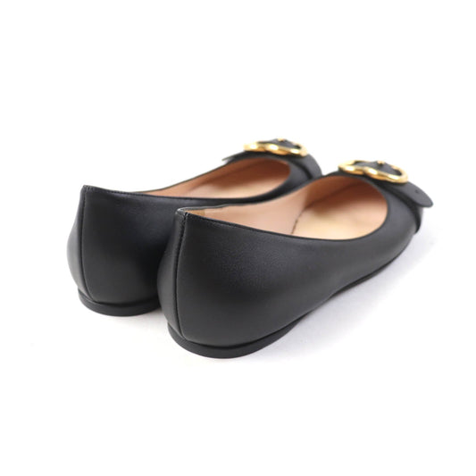 GUCCI Ballet shoes 428565 leather black 36