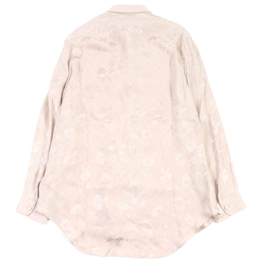 GUCCI Long sleeve shirt 596832 Rayon pink DAISIES JACQUARD SHIRT 48