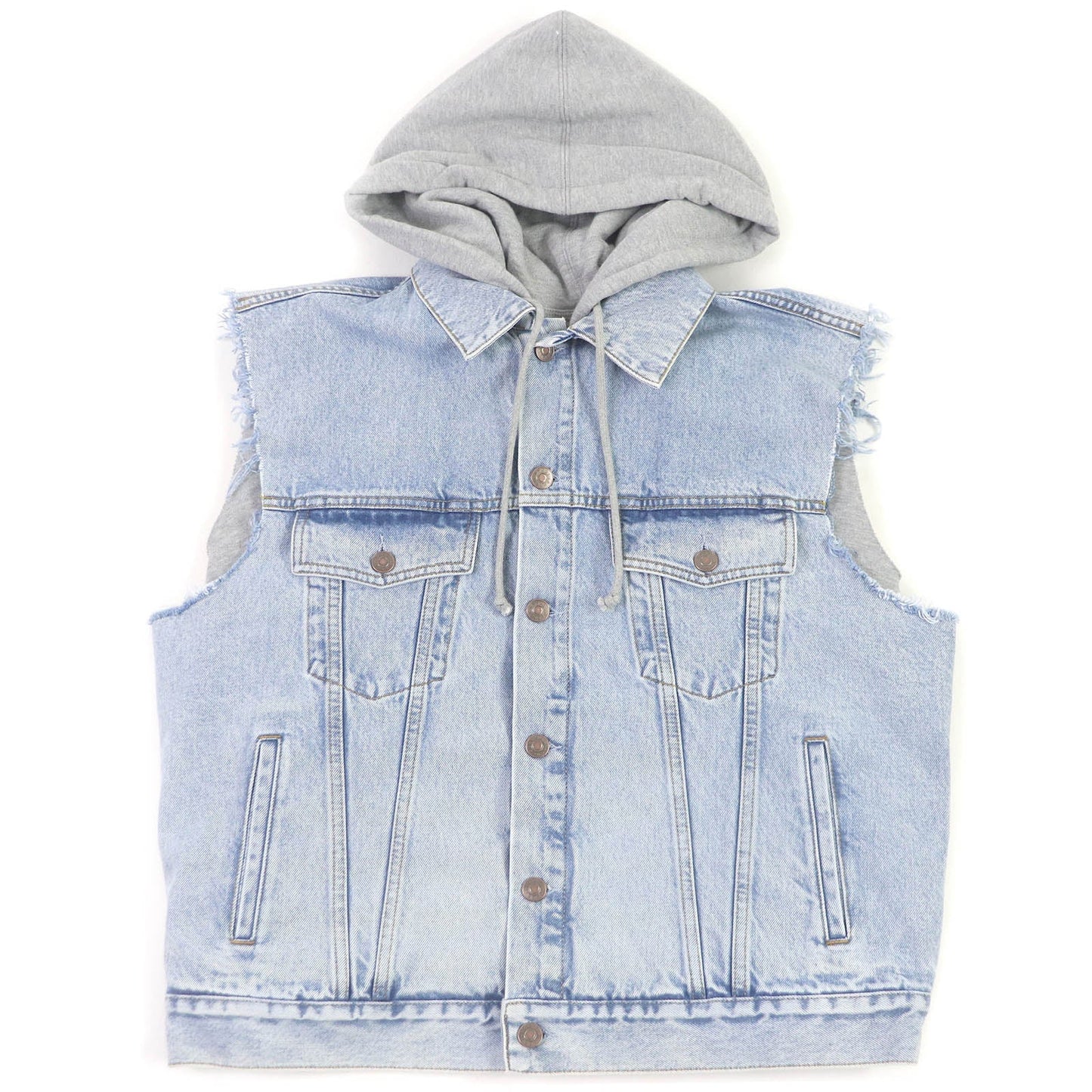 GUCCI Denim Jacket 697042 cotton Indigo blue 46