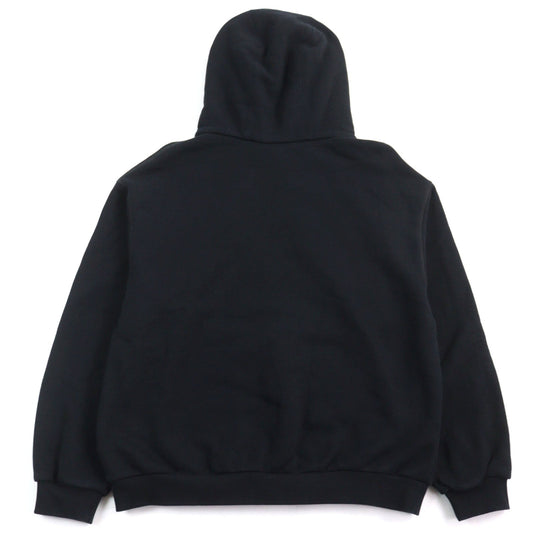 GUCCI Hoodie 770839 Main: 100% cotton, part: 97% cotton, part: 3% polyurethane Black type mens XL Used