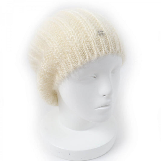 GUCCI Knit cap 331985 mohair Ivory L
