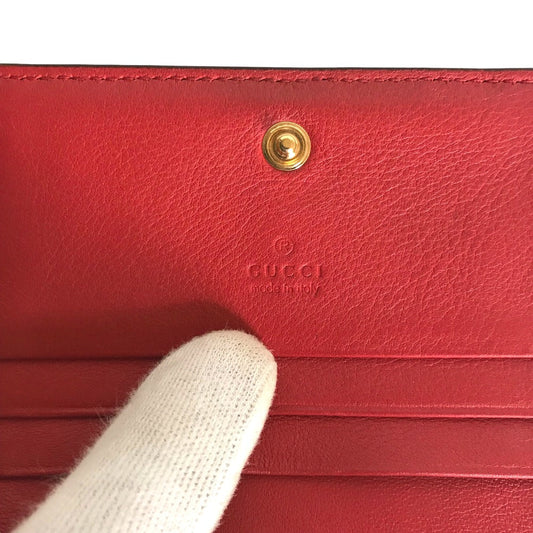 GUCCI Bifold Wallet 624641 2067 GG Supreme Canvas Multi Compact wallet GG Apple