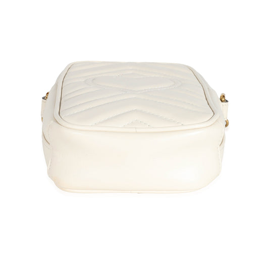 Gucci GG Cream Matelassé Marmont Mini Bag