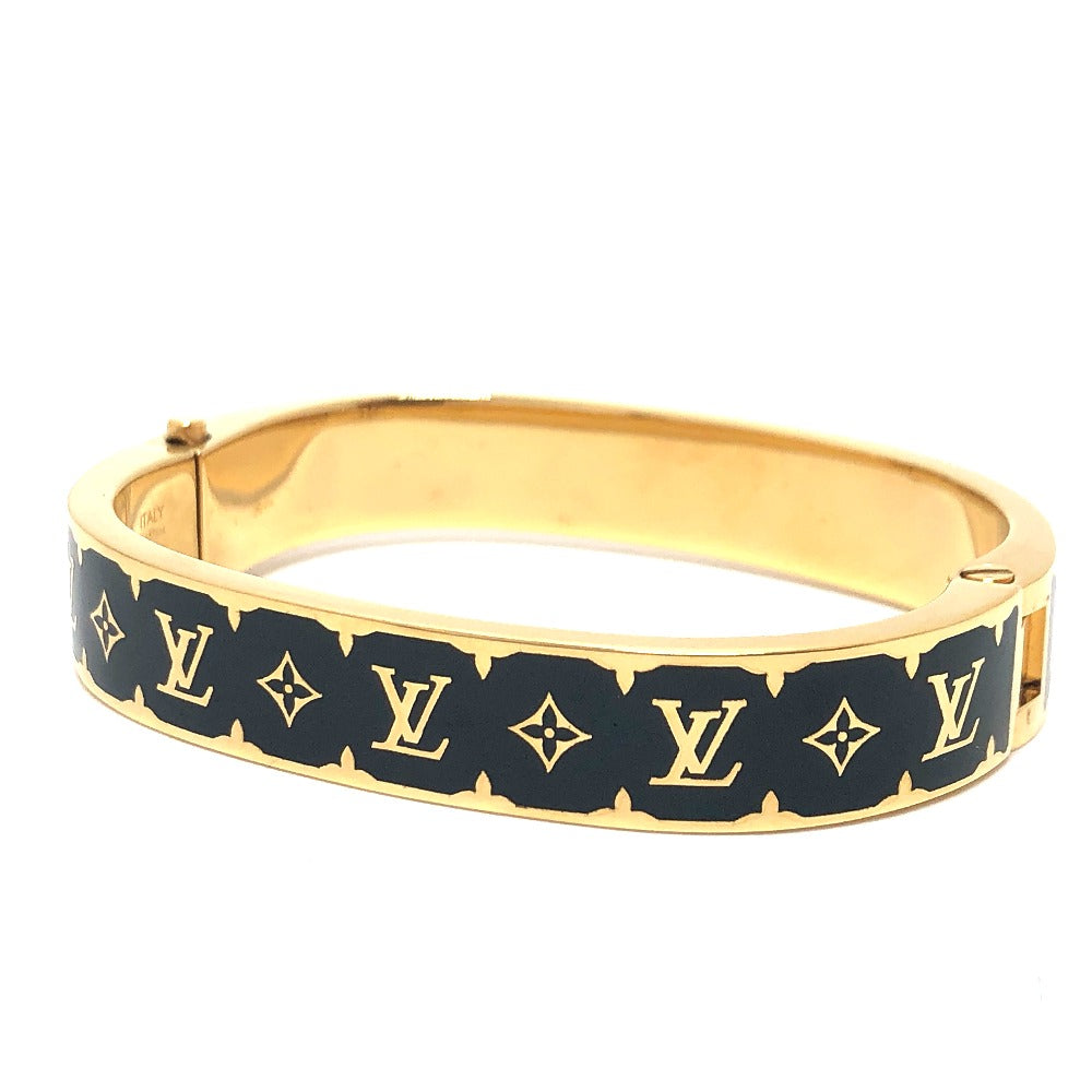 LOUIS VUITTON bracelet M1576M metal black Bracelet - Nano Gram Enamel M