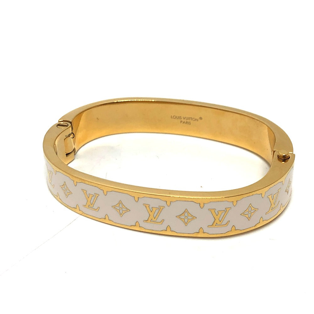 LOUIS VUITTON bracelet M1574M metal white Bracelet - Nano Gram Enamel M