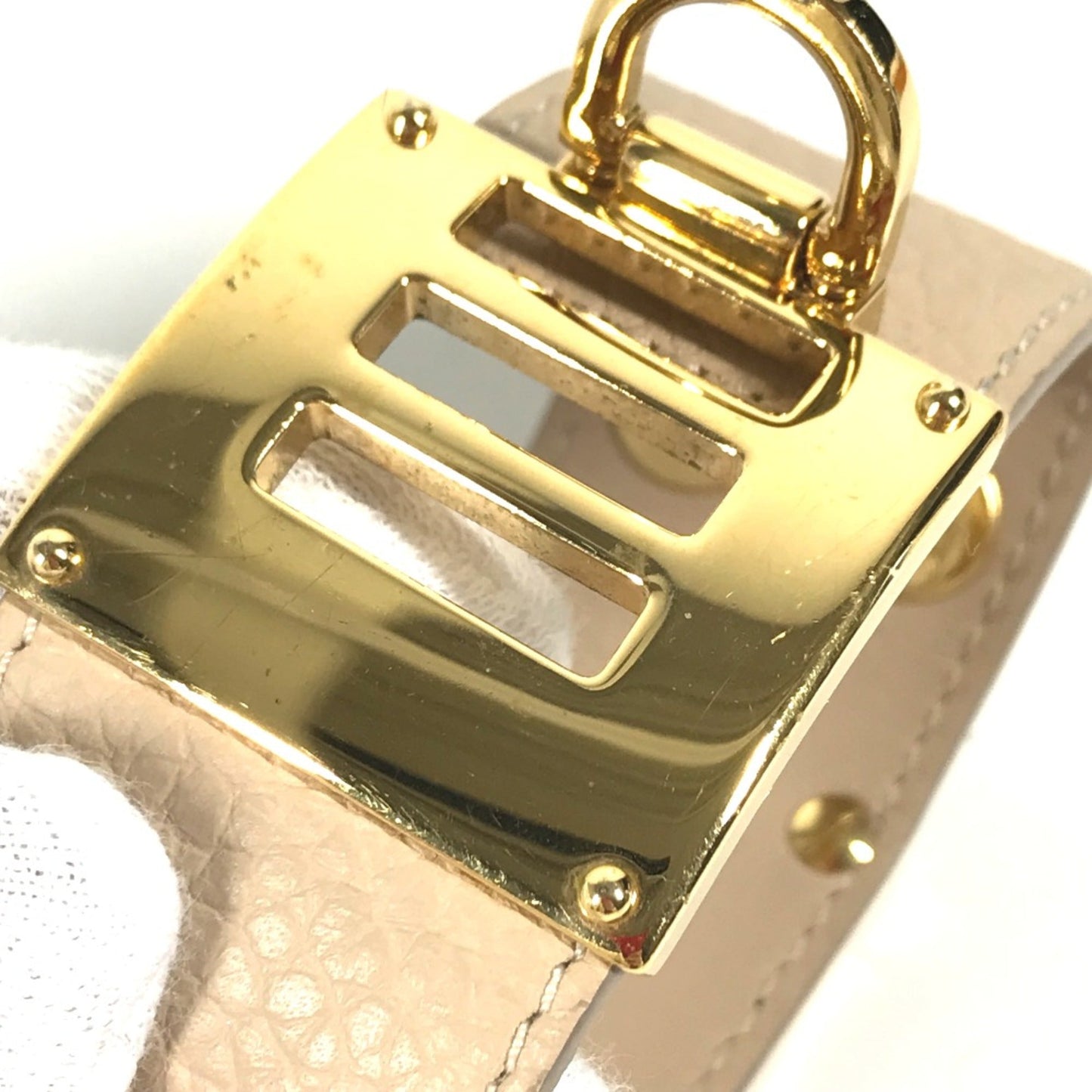 Louis Vuitton Leather Bangle