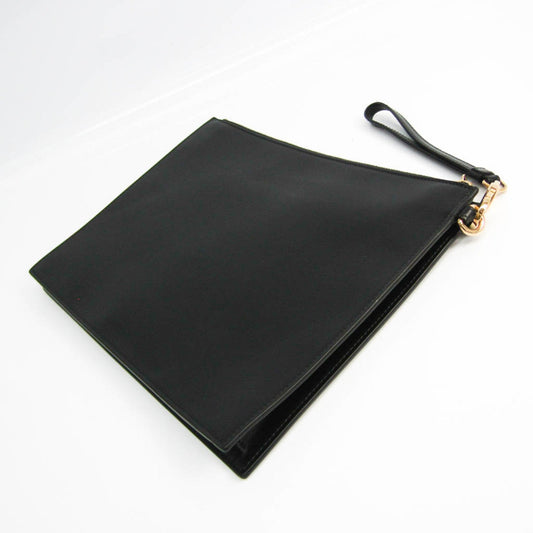 Gucci 547613 Women's Leather Clutch Bag Black