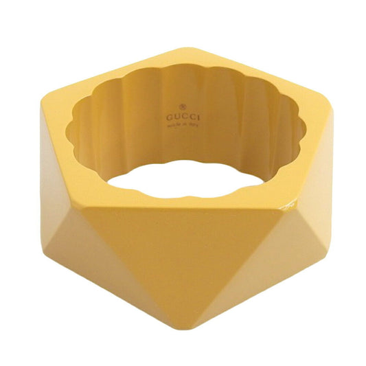 Gucci bangle mustard M size ???V carved seal