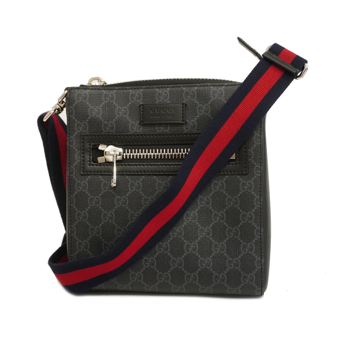 GUCCI Shoulder Bag 523599 Men's GG Supreme Black
