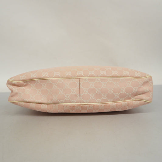 GUCCI GG Canvas Handbag 121023 Women's Handbag Ivory,Pink