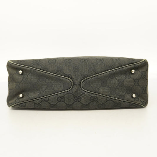 GUCCI GG Canvas Tote Bag 113019 Women's Tote Bag Black
