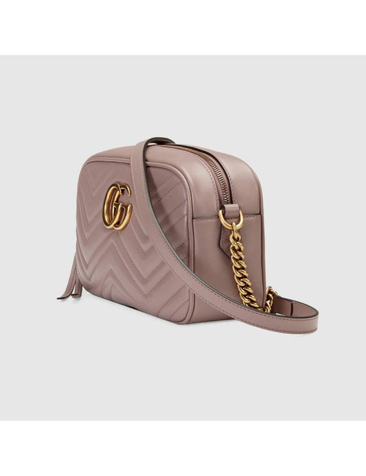 Gucci GG Marmont Series Small Quilted Shoulder Bag
