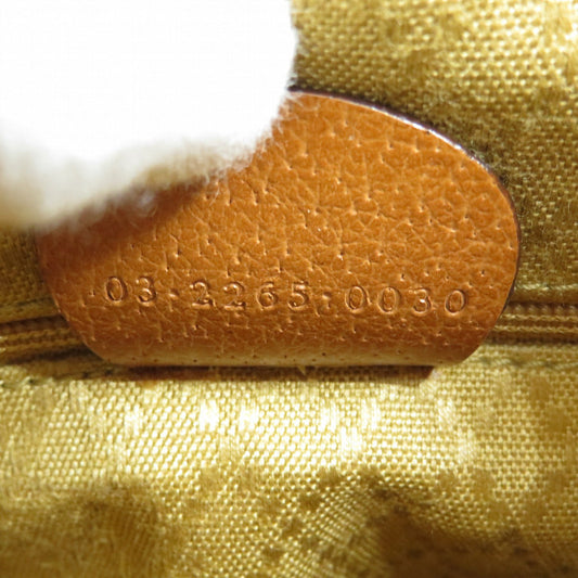 GUCCI Backpack 03 2265 0030 Leather, Bamboo Brown Bamboo