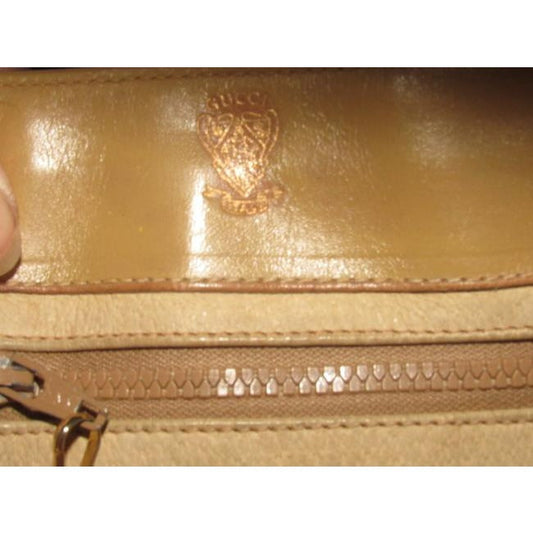 Gucci Brown micro Guccissima Leather Hobo Crossbody Bag w Boot Snap