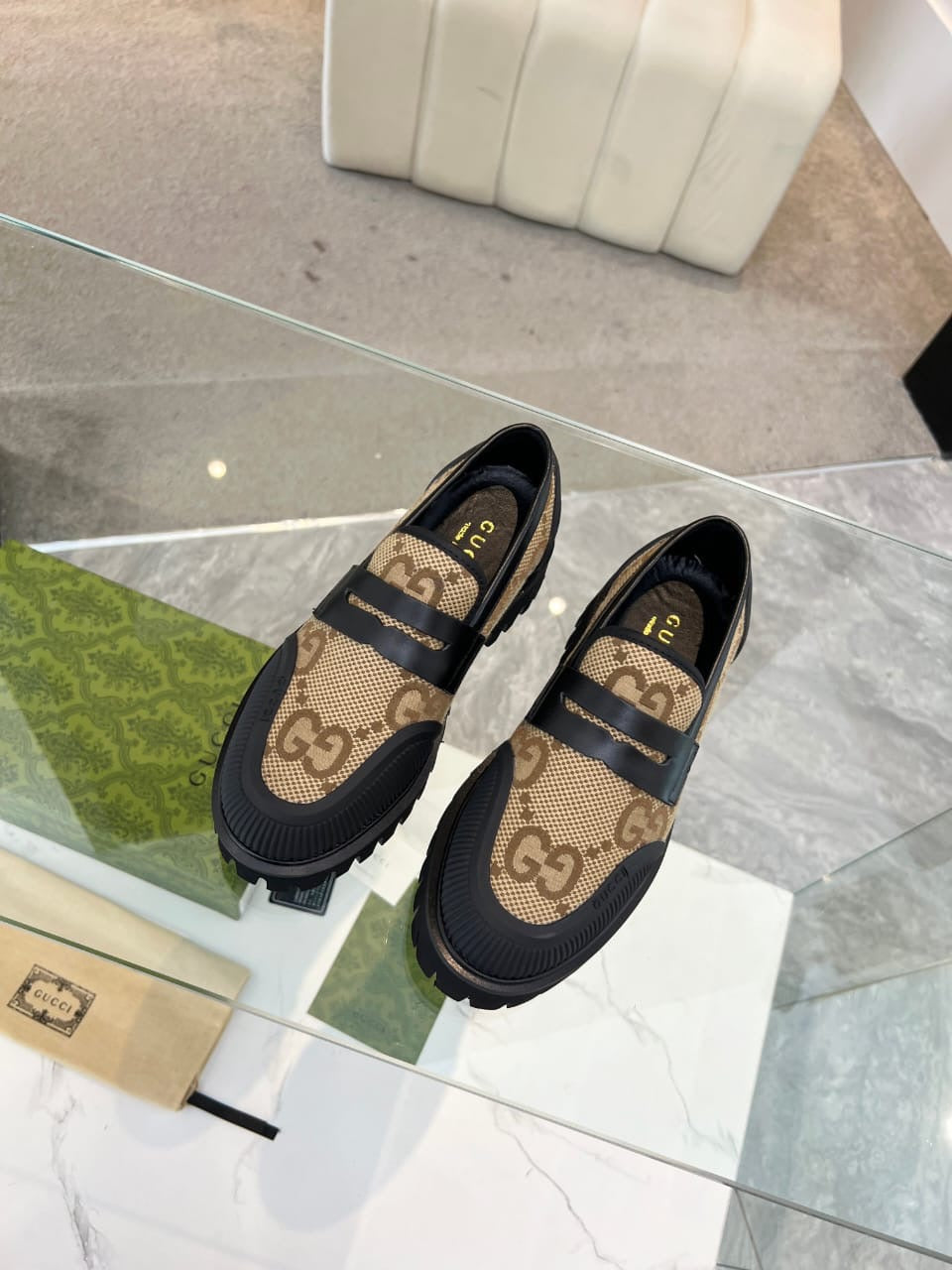 Gucci Men's loafers Shoes.