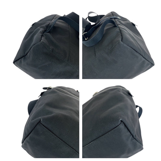 GUCCI Backpack 268184 Canvas, Leather black Backpacks, Daypacks, Backpacks, Unisex Sherry line Women Used