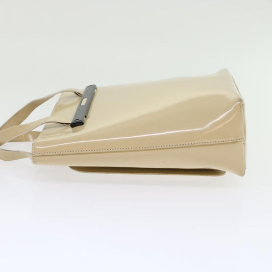 GUCCI Hand Bag Patent leather Beige 45916