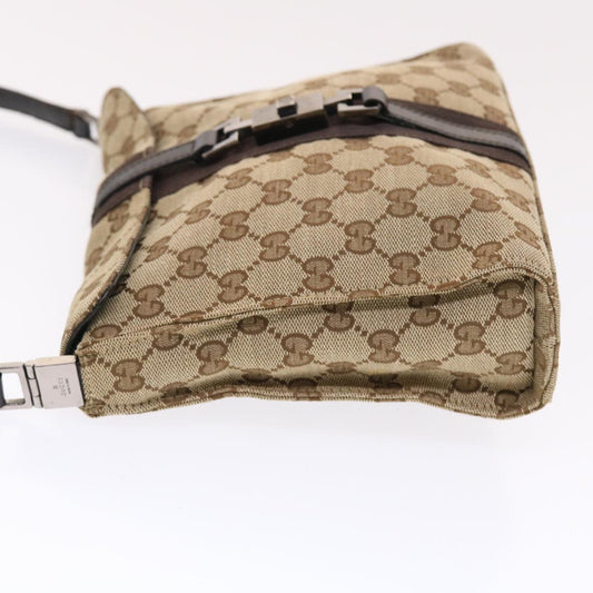 GUCCI GG Canvas Jackie Hand Bag Beige 001 3734 49789