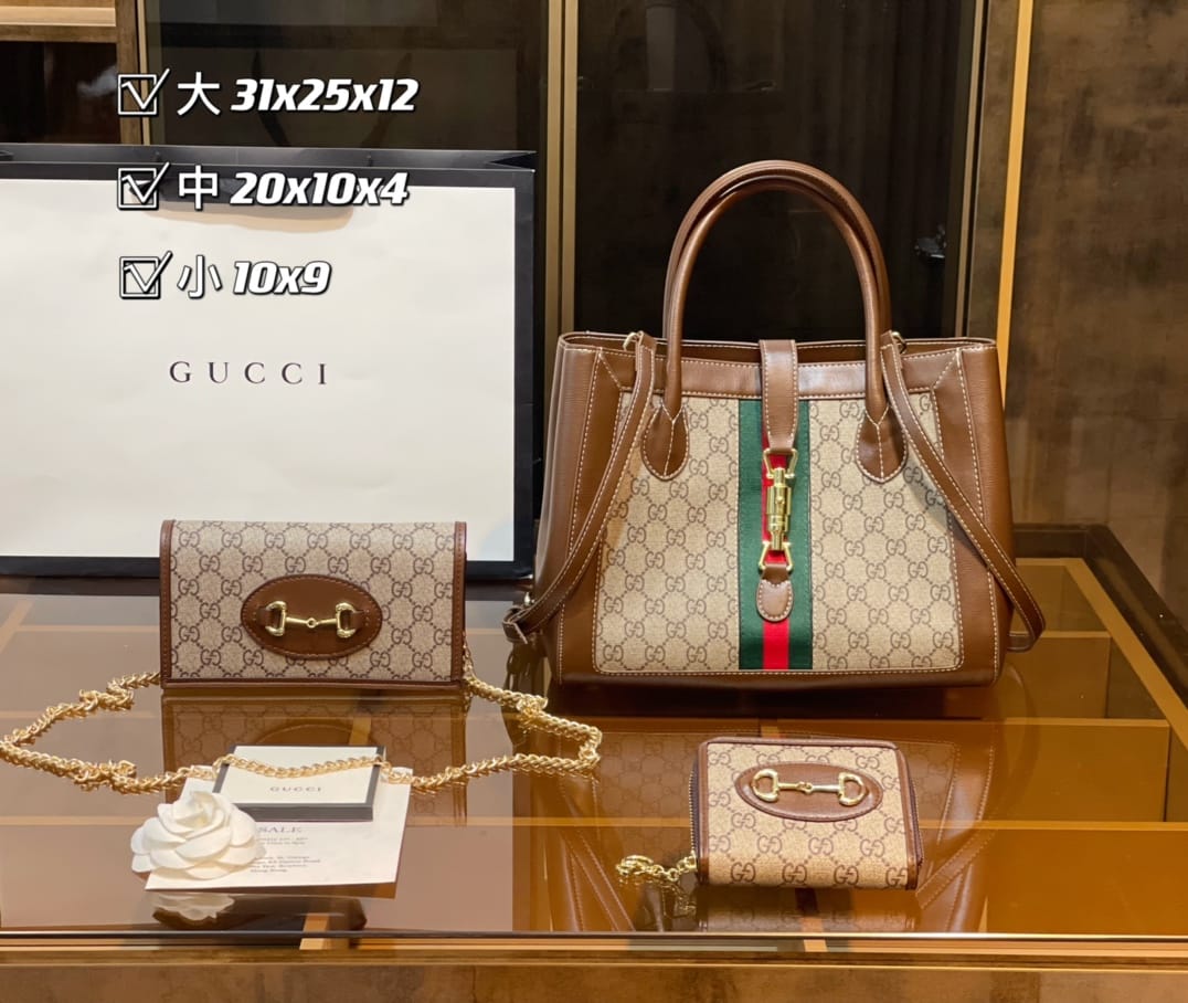 Gucci Jackie 1961 medium Tote Handbag Sets