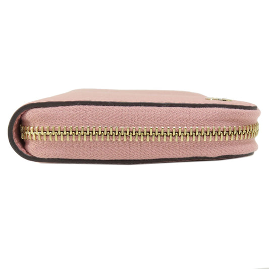 GUCCI Long Wallet Purse 449347 leather pink Interlocking G outlet