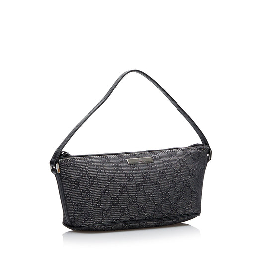Gucci GG Canvas Boat Baguette