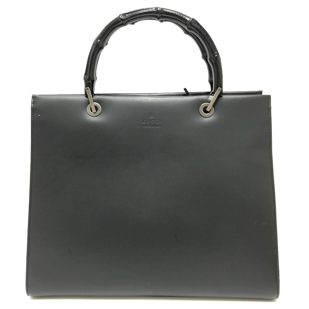 GUCCI Handbag 2058 leather black logo