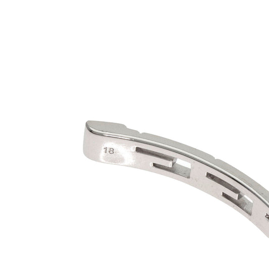 GUCCI bracelet K18WG Silver Bangle G logo #18