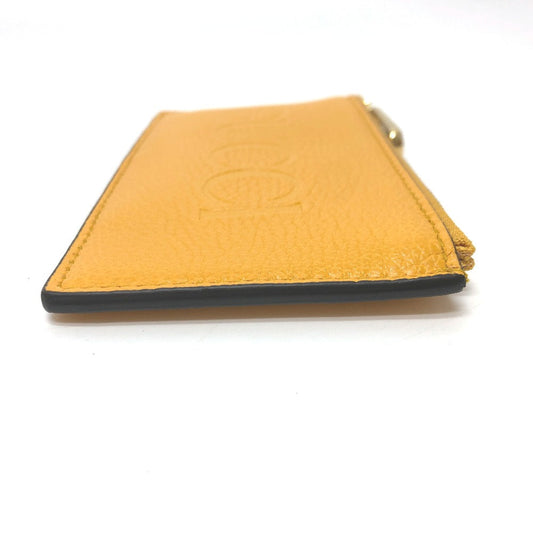 GUCCI Coin case 725550 leather yellow logo fragment case mens Used