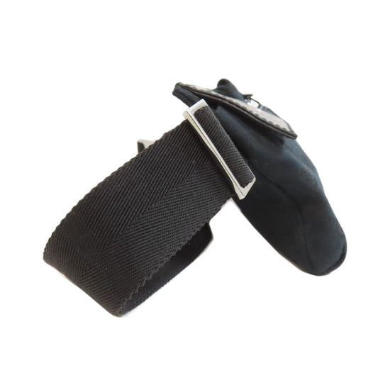 GUCCI Hip bag 162962 canvas black GG Women Used