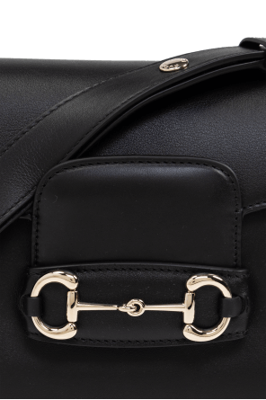 Gucci black Horsebit 1955 small