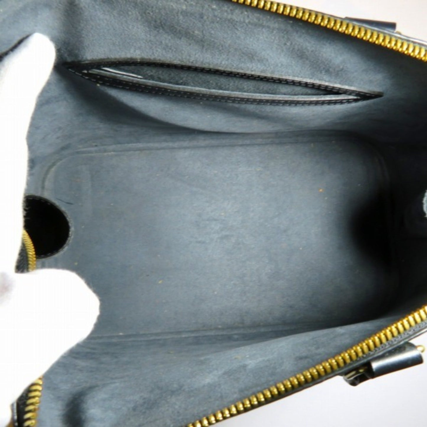 Louis Vuitton Epi Noir Epi Leather Handbag