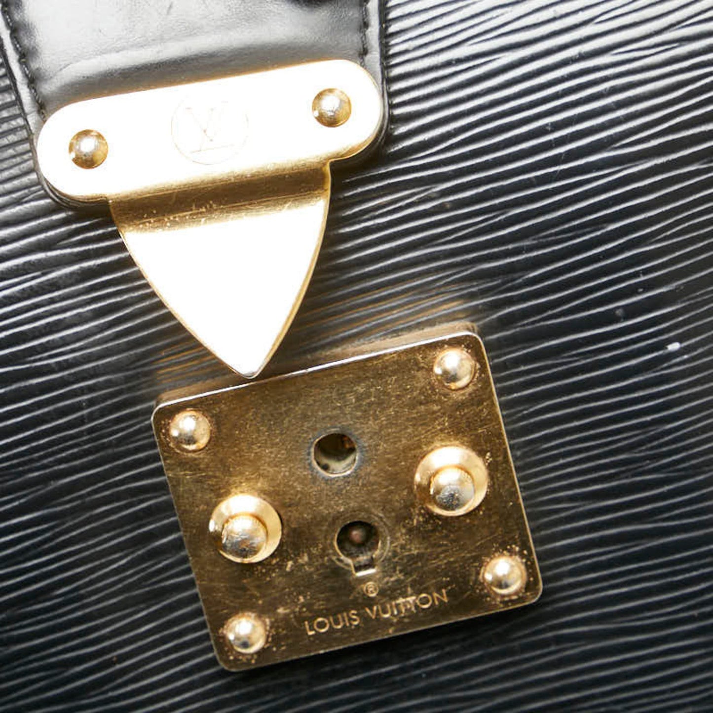 Louis Vuitton Noir Leather