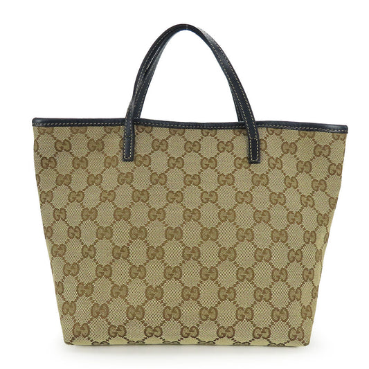 GUCCI Handbag 271101 GG canvas , leather , GG Supreme canvas beige Chilled license Papagallo Women Used