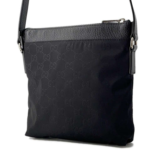 GUCCI GG Shoulder Bag Black 510339 Nylon