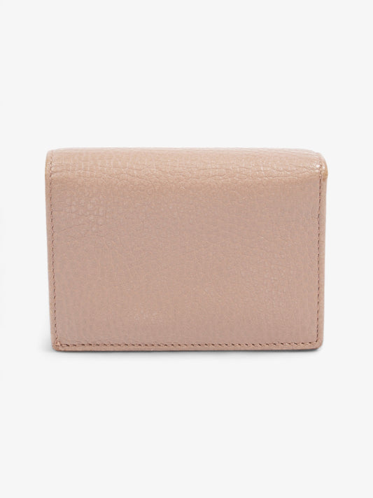 Gucci GG Marmont Wallet Beige Leather