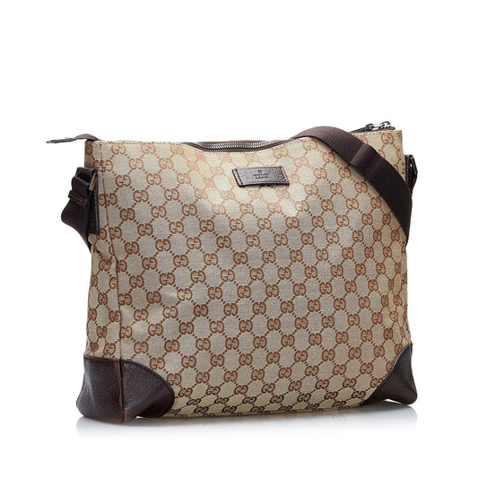 Gucci GG Canvas Crossbody Bag