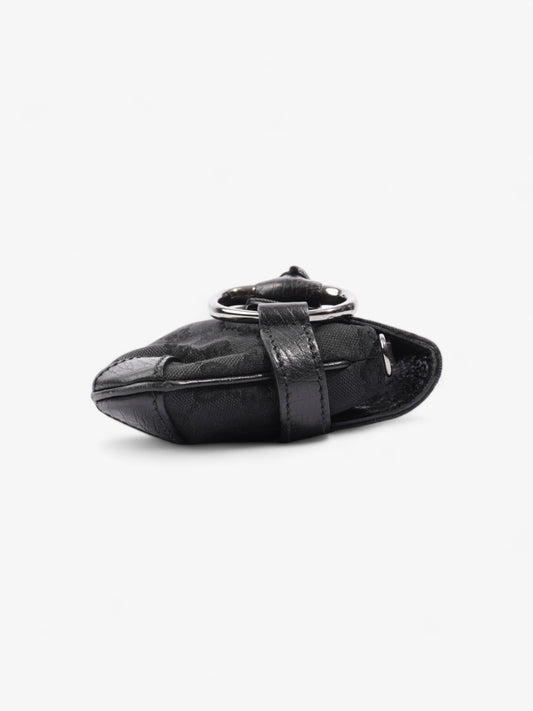 Gucci Horsebit Chain Clutch Black GG Supreme Canvas