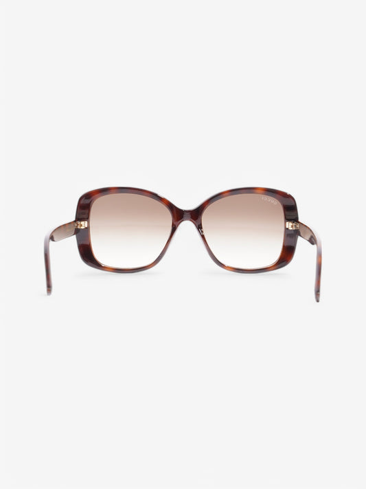 Gucci GG Sunglasses Tortoise / Gold Acetate 145mm