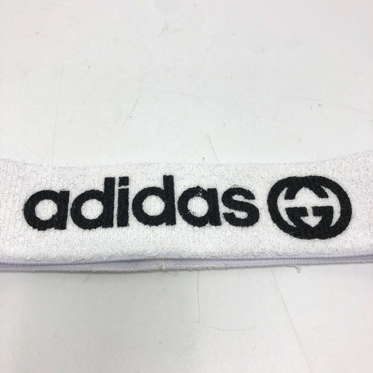 GUCCI hair accessory 703594 polyester white logo Adidas adidas collaboration Women M Used