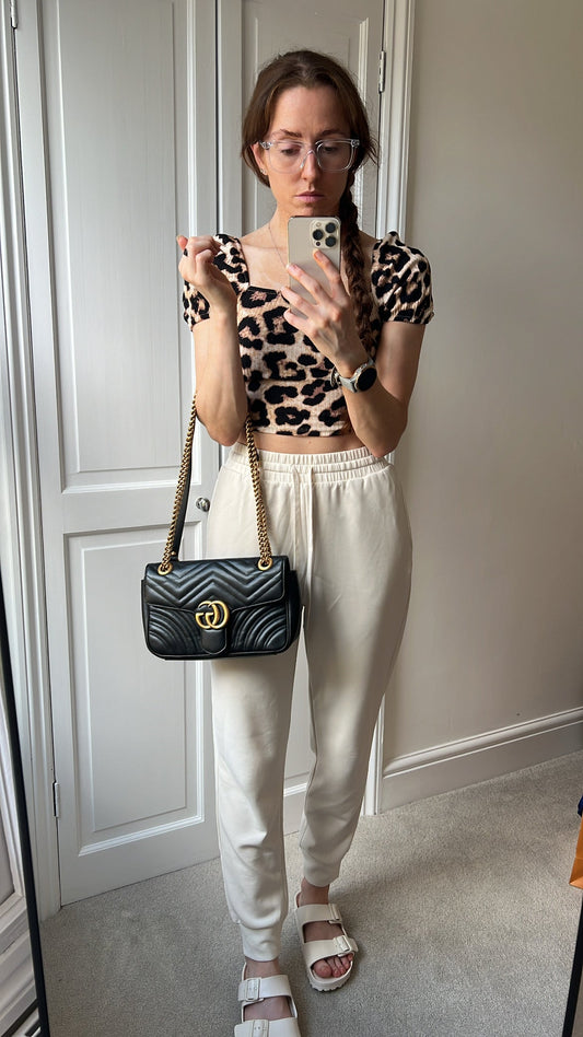 Gucci GG Black Marmont Small Shoulder Bag (RRP £1890)