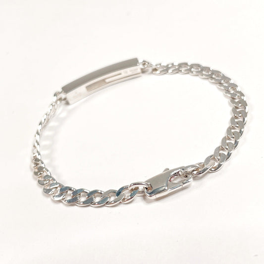 GUCCI bracelet Silver925 Silver Cutout G 16