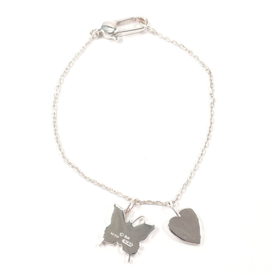 GUCCI bracelet Silver925 Silver Butterfly heart