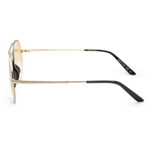 Gucci Aviator-Frame Metal / Acetate Sunglasses GG0432S-003 Unisex