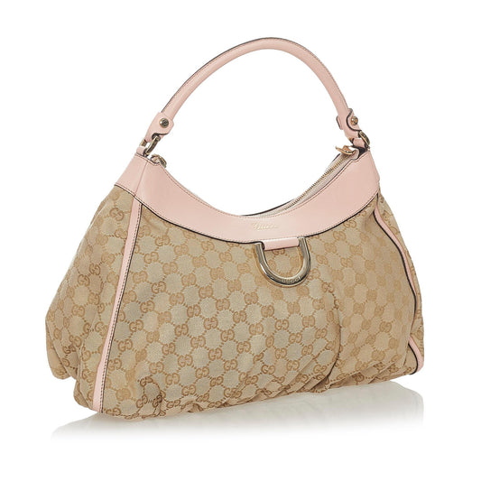 Gucci GG Canvas Abbey D-Ring Shoulder Bag