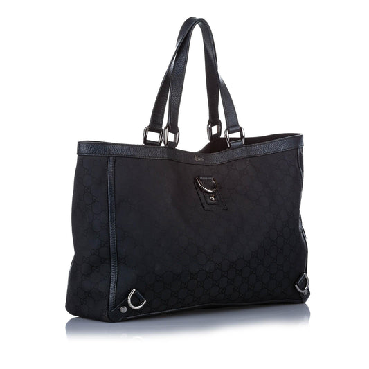 Gucci GG Canvas Abbey D-Ring Tote Bag (SHG-19515)